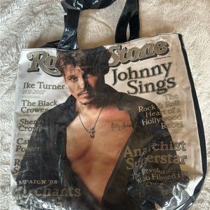 Rolling Stones Johnny Depp Bag
